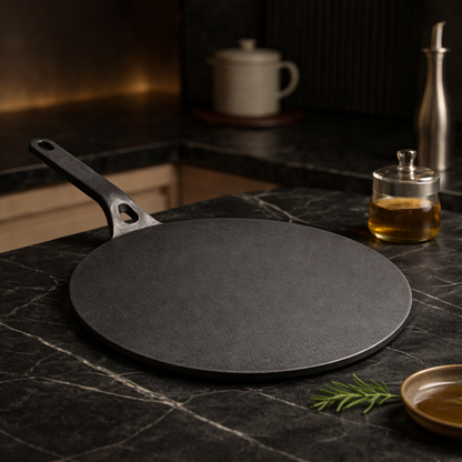 ROCA Cast Iron Flat Multi Tawa | 11.8" | 30cm