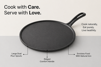 ROCA Cast Iron Dosa Tawa | 10.6" | 27cm