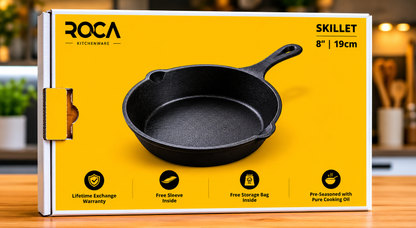 ROCA Cast Iron Skillet 8