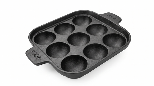 ROCA Cast Iron Paniyarakkal | 9 Pit x 5cm