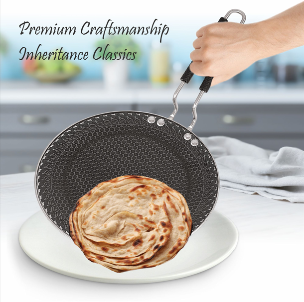 American honey comb roti tawa