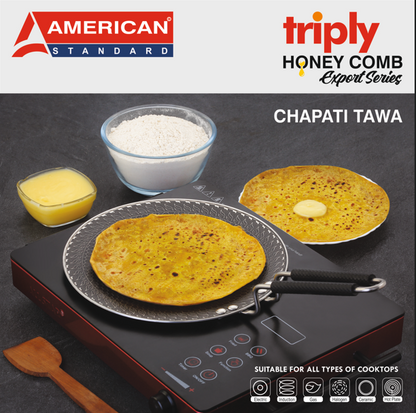 American honey comb roti tawa