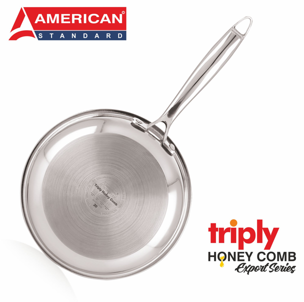 American honey comb fry pan