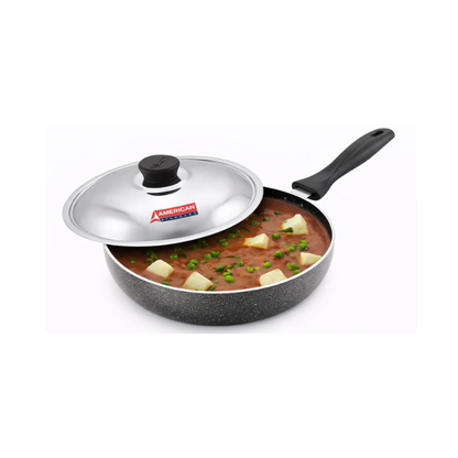 American Standard Non-Stick Fry Pan (Small) – With Lid & Handle