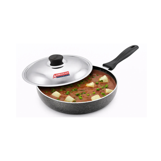 American Standard Non-Stick Fry Pan (Small) – With Lid & Handle